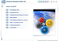 Chemical elements of the cell
