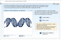 Semi-conservative replication of DNA