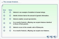 The concept of meiosis