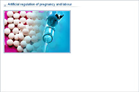 Artificial regulation of pregnancy and labour