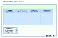 Characteristic of genetic diseases