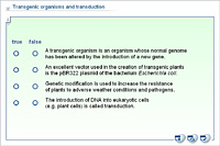Transgenic organisms and transduction