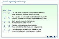 Genetic engineering and new drugs