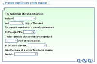 Prenatal diagnosis and genetic diseases
