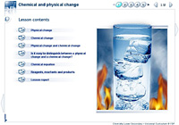 Chemical and physical change