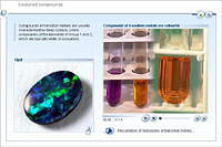 Coloured compounds