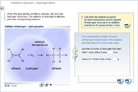 Addition reaction – hydrogenation