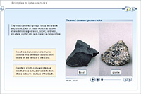 Examples of igneous rocks