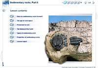 Sedimentary rocks. Part II