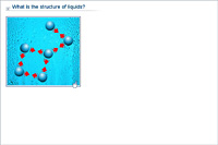 What is the structure of liquids?