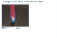 Detecting the presence of certain elements in a chemical compound