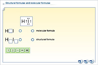 Structural formulae and molecular formulae