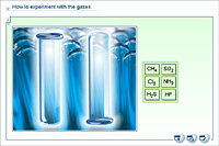 How to experiment with the gases