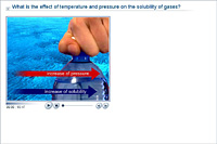 What is the effect of temperature and pressure on the solubility of gases?