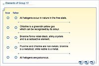 Elements of Group 17