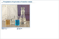 Precipitation of hydroxides of transition metals