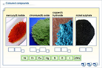 Coloured compounds