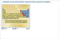 Examples of uses of the transition metals and their compounds as catalysts