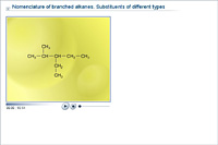 Alkanes which contain different types of substituent