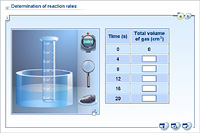 Determination of reaction rates