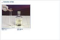 Detection of fats