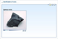 Identification of rocks