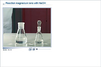 Reaction of magnesium ions with NaOH