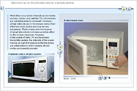 Microwaves in the kitchen and in a mobile phone