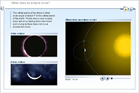 When does an eclipse occur?