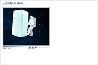 A fridge in space
