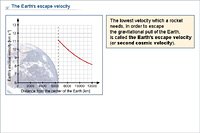 The Earth's escape velocity