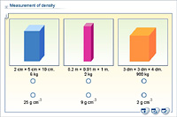 Measurement of density
