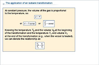 The application of an isobaric transformation