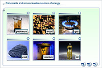 Renewable and non-renewable sources of energy
