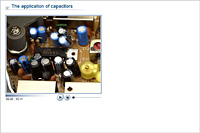 Application of capacitors in electronics