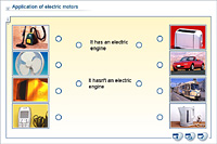Application of electric motors
