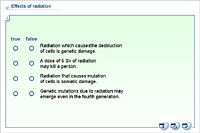 Effects of radiation