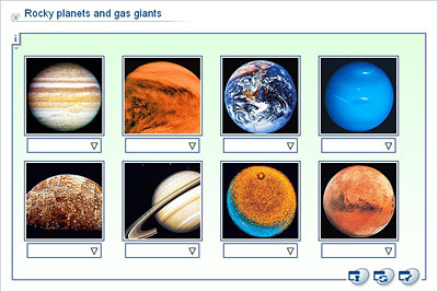 the rocky planets solar system