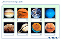 Rocky planets and gas giants