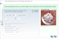 Calculating the masses of reacting substances (2)