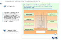 Determination of enthalpy change in combustion reactions (1)
