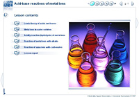 Acid-base reactions of metal ions