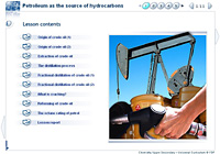 Petroleum as the source of hydrocarbons