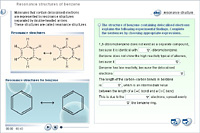 Resonance structures of benzene