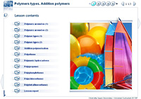 Polymer types. Addition polymers