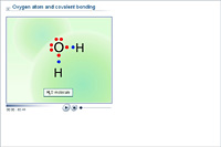 Oxygen atom and covalent bonding
