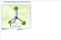 Tetrachloromethane and dichloromethane