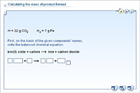 Calculating the mass of product formed