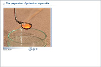 The preparation of potassium superoxide