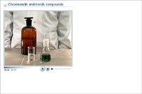 Chromium(III) and iron(II) compounds